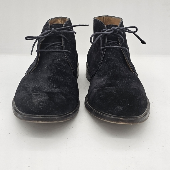 Gordon Rush Midnight Blue Suede Chukka Lace Boots Size 9.5 - Picture 4 of 11